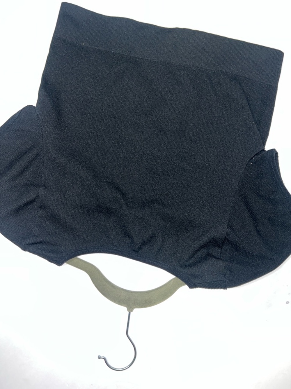 wild fable Black Scoop Neck Cropped Knit Tee size L - Picture 4 of 6